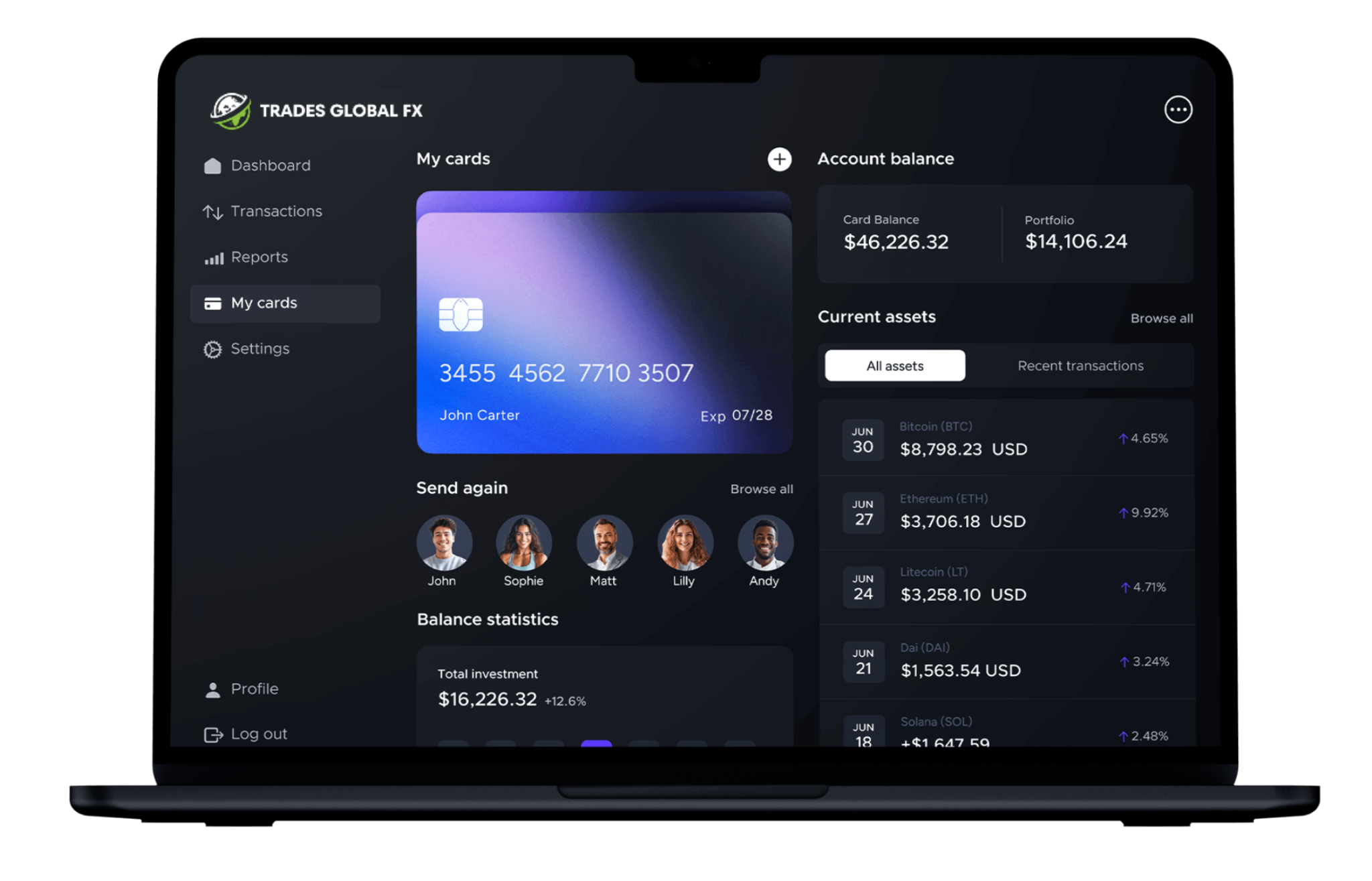 Crypto Trading Right At Your Fingertips - Cryptotech X Webflow Template